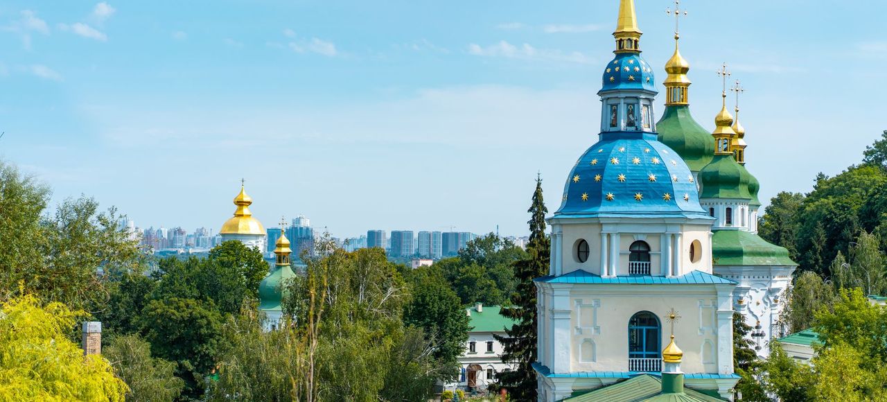 Ukraine: Scenic view of St